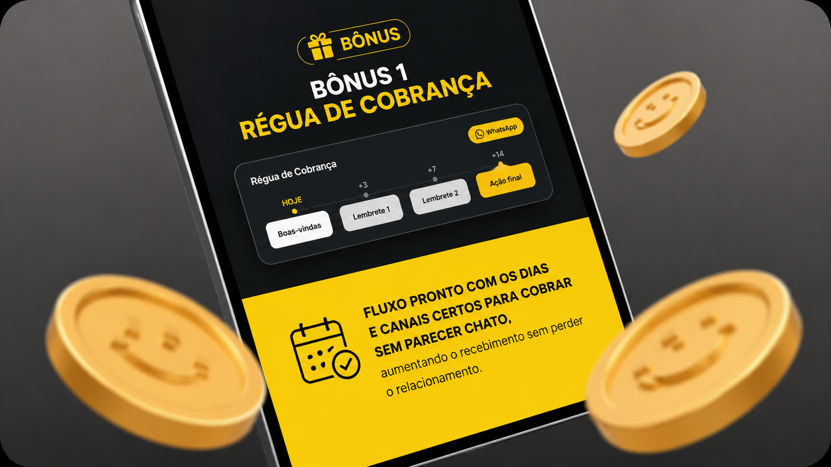 Bônus 1 — Régua de Cobrança